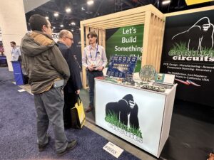 Gorilla Circuits showcasing PCB Manufacturing and Assembly capabilities at CES 2025